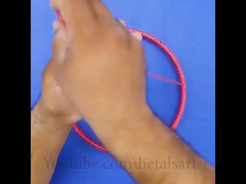 روش درست کردن اویز اتاق خواب یا بقیه اها