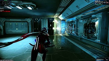 It sparkles! Warframe glaive bug.