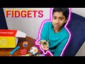 What is in my fidget box By Burhaan - My fidgets collection - My fidget Box #fidgets #joylandfamily