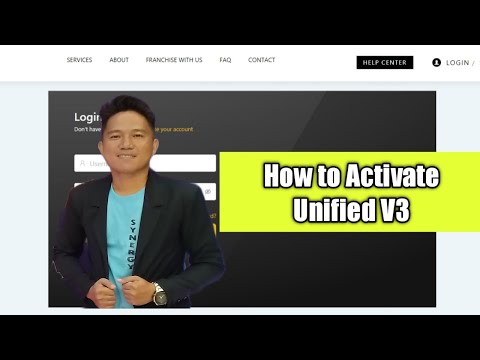 How to Activate Unified V3 | Unified Version 3 Login | V3 Validation