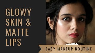 Subtle Smoky Eyes, Glowy Skin & Matte Lips | Bharat and Dorris Makeup Tutorial