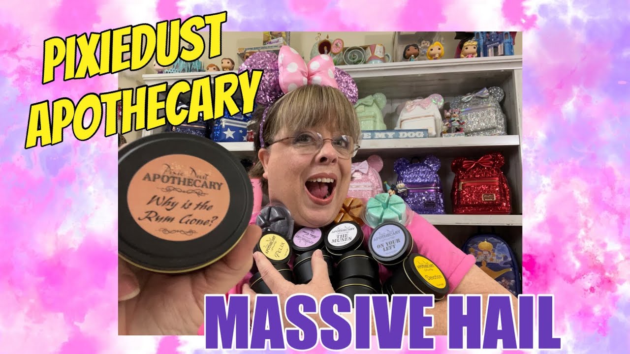 Pixie Dust Apothecary DISNEY Inspired Subscription Box April 2022 Unboxing