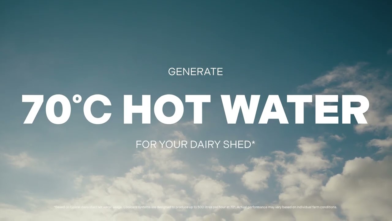 Fonterra x Coolcare - Now Fonterra Farmers can LEASE milk chilling units.