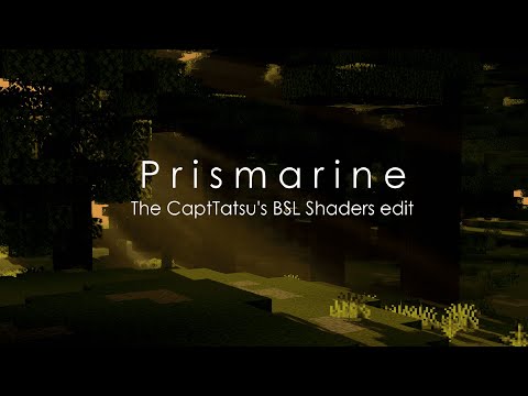 Minecraft with Prismarine Shaders