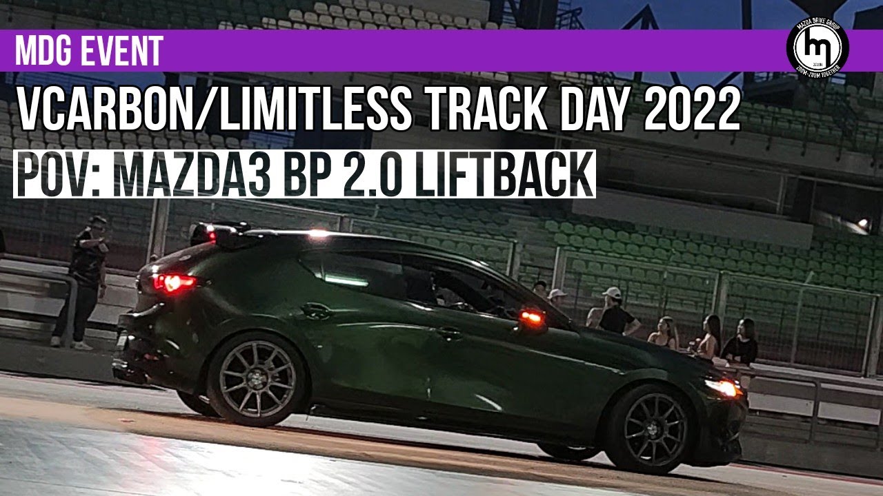 マツダ Mazda3 BP 2.0 Liftback POV Time Attack, VCarbon/Limitless TrackDay  2022