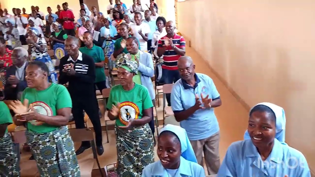 Assembleia paroquial - momentos de animação 