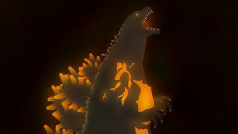 Burning Godzilla stk showcase?.. | Stick Nodes pro