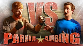 Parkour Expert VS Pro Climber // Head to Head Battle [Ft.Toby Segar & Pete Whittaker]