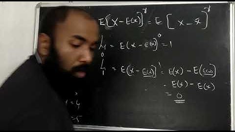 Moments, Raw Moments and Central Moments in terms of Mathematical Expectation