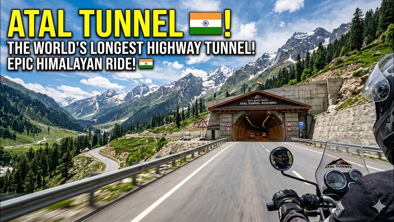 Manali to Atal Tunnel POV Ride | Epic Himalayan Road Journey 🏔️