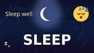 Rain Sounds for Sleeping 🌧️ 2 Hours of Gentle Rain • Black Screen • No Thunder