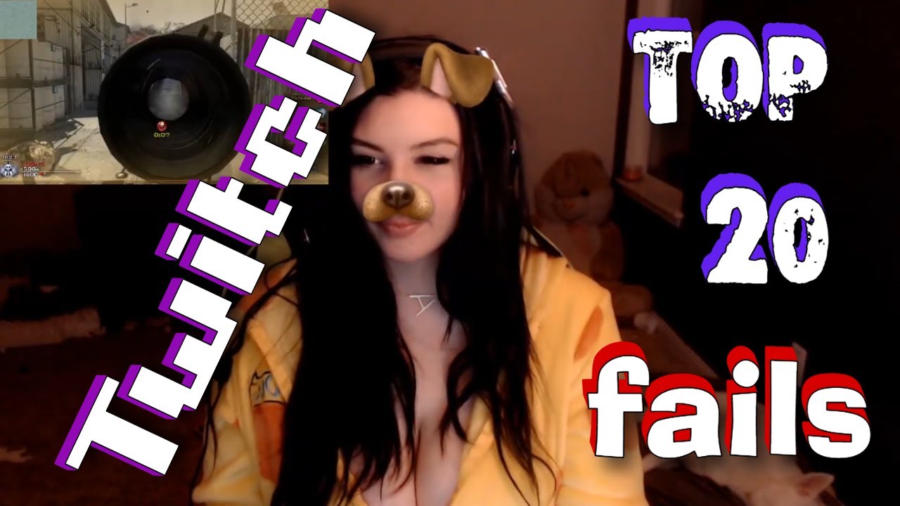Twitch fails Top 20 moments. Just chatting. troll
