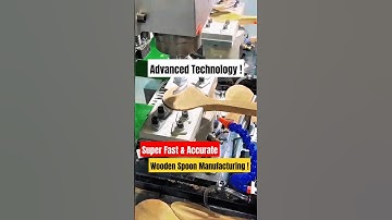 CNC Wood Machine: Precision Revolution in Wooden Spoon Production!