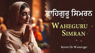 Relaxing Waheguru Naam Simran 1 Hour | Best Waheguru Simran Jaap