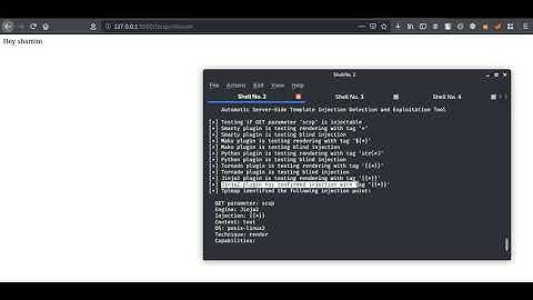 Server-Side Template Injection,POC
