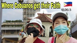 Attending Sto.Nino mass first time in 5 years 🙏 CEBU CITY PHILIPPINES Vlog 3