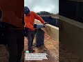 This Framing Nail Gun Technique Saves HOURS on the Jobsite #construction #woodworking #satisfying