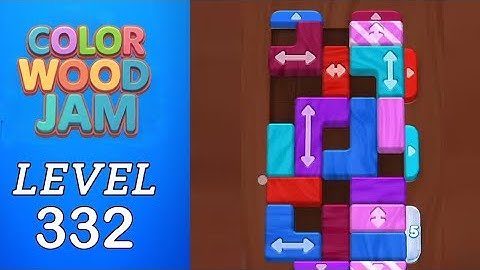 Color Wood Jam Level 332 Walkthrough