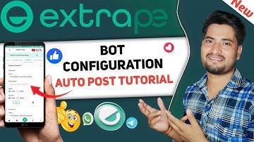 Extrape Autopost Bot configuration with telegram full tutorial 2023