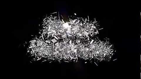 Blender Particles with Explode modifier. Barbot Adventures Title Screen