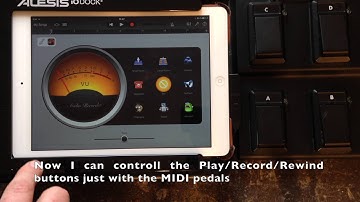 Fiddlicator + Garageband - IAA Audio & MIDI control