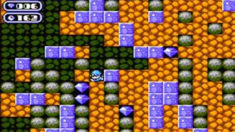 Boulder Dash Game Sample - NES/FC