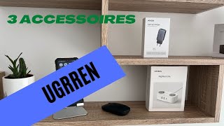 Test de 3 accessoires pour iPhone ou iPad  de UGREEN  : Chargeur, souris sans fil et multiprise)