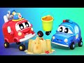 Pequenos caminhões - | Vamos Crianças | App Mundo da Cidade do Carro - Desenhos animados educativos