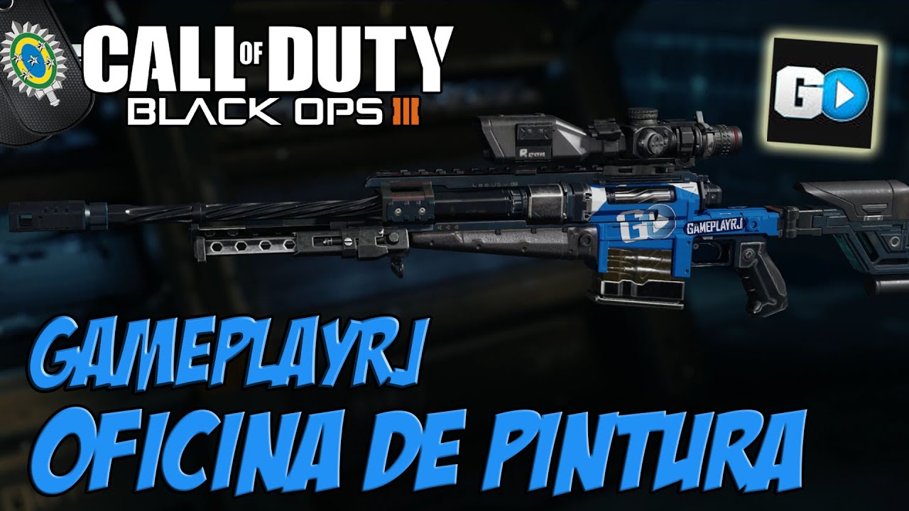COD Black Ops 3 - GameplayRJ Oficina de Pintura [Paint Job] - YouTube