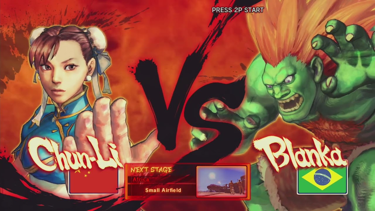 Street Fighter IV - Blanka vs M.Bison - Vidéo Dailymotion