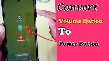 How to Convert Volume Button to Power Button - How to use Volume Button as Power Button
