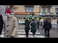 Stockholm City Centre Winter Walk ❄️🇸🇪 4K Snowy Streets &amp; Nordic Atmosphere