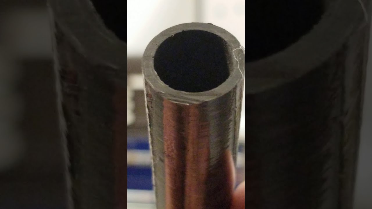 Cutting a carbon fiber tube the easy and safe way YouTube