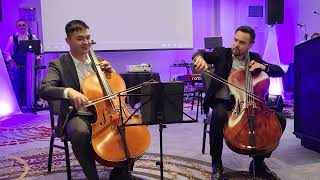 Uzbek cello players perform amazing potpourri in Niagara Falls