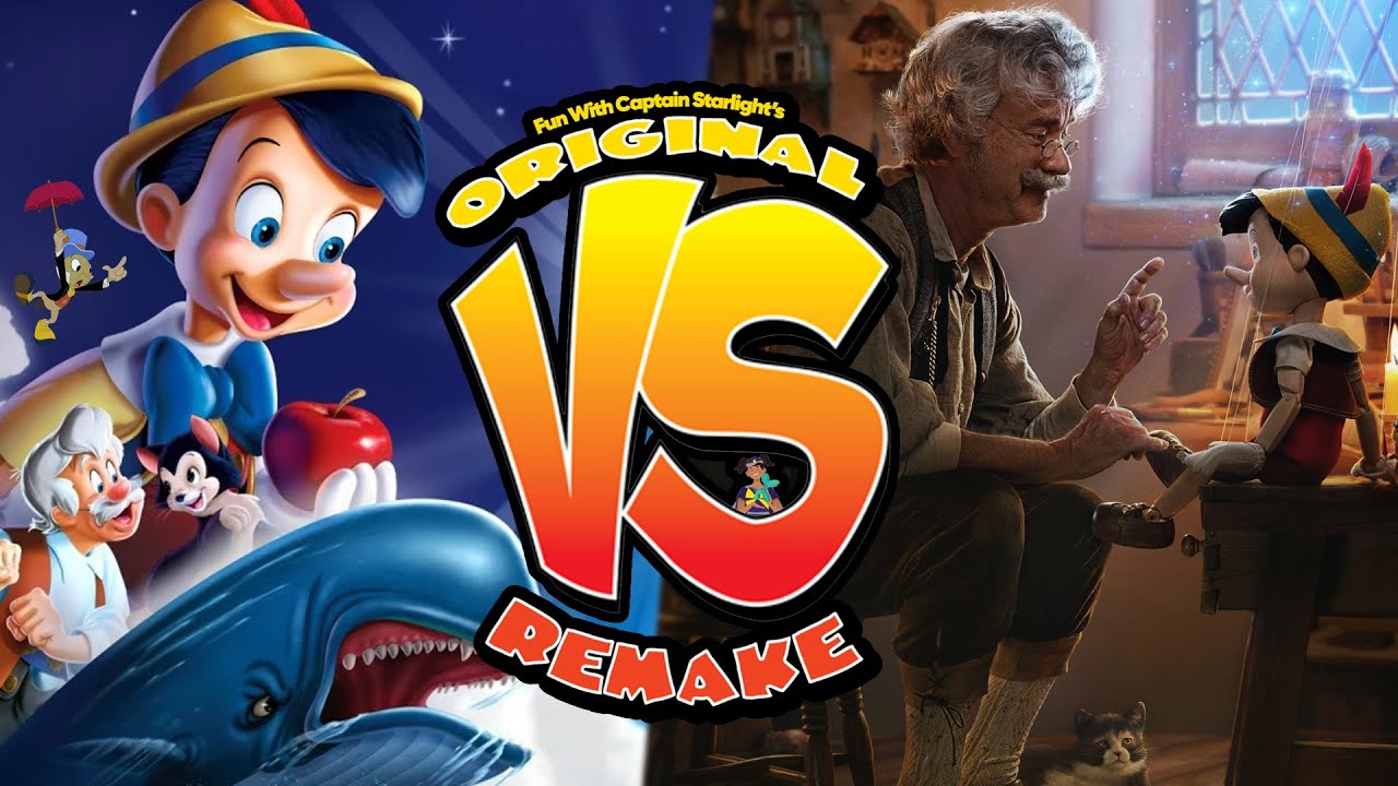 Disney's Pinocchio 2022 (Original Vs Remake) 