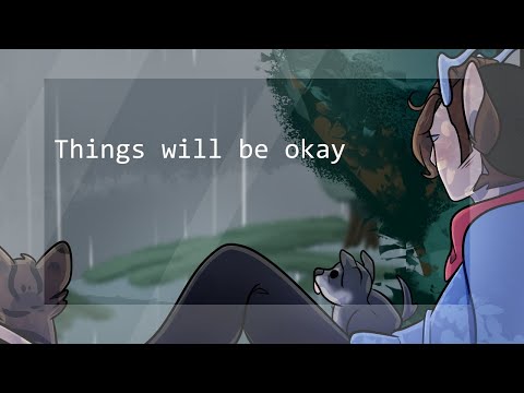 Life is hard and that's okay -OC Speedpaint-