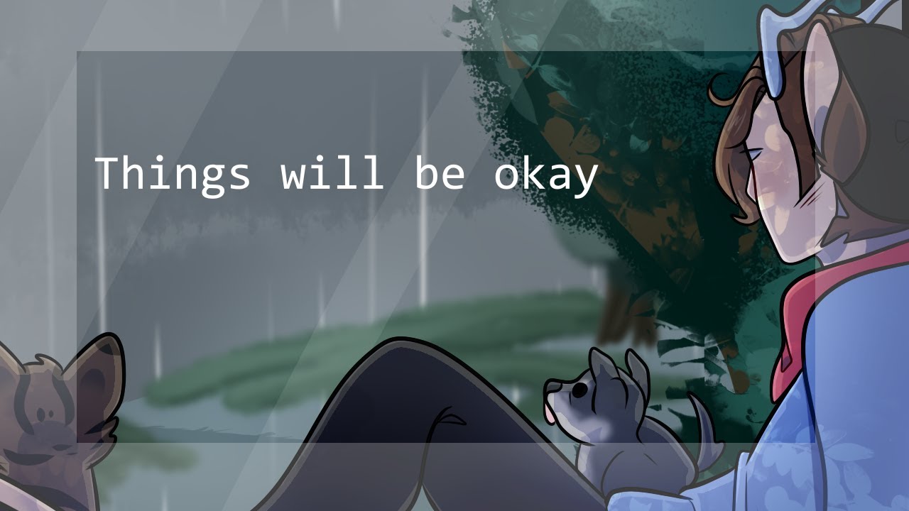 Life is hard and that's okay -OC Speedpaint-