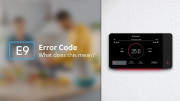 What to do when you have an E9 error code on your ActronAir NEO controller