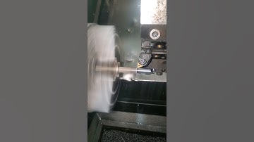 Lathe Turning On High speed CNC| Satisfying ASMR video| #cnclathe #machine #cnclathes #mechanical