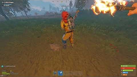 dont afk in safe zone in rust.