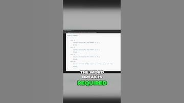 Why do we need the break keyword in CSharp switch statements?