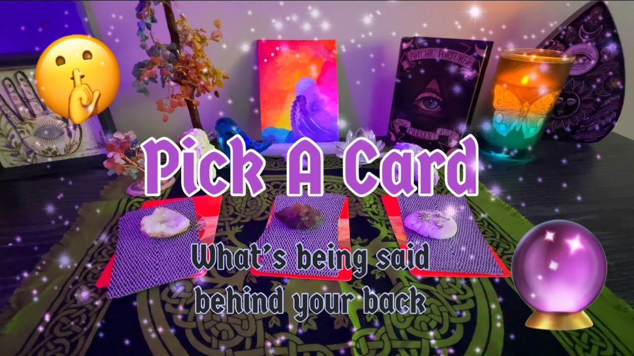 What’s Being Said BEHIND YOUR BACK 🤫🔮😳 PICK A CARD gossip tarot reading