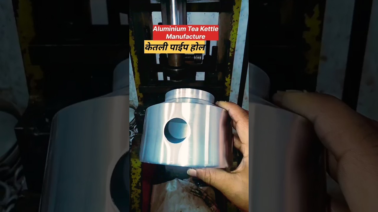 Aluminium tea kettle manufacture