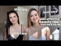 BASIC BEST EFFECTIVE BEAUTY TIPS MY SIS & I PERSONALLY RECOMMEND (skin & body, & hair care) | ARA G.