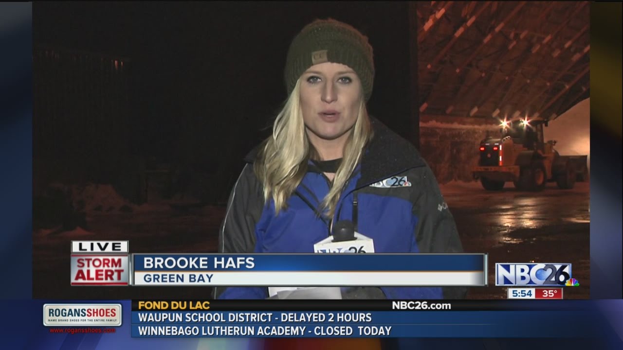 Update on plow crews in Northeast Wisconsin