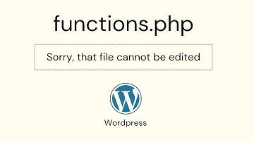 Fixed!!! This file cannot be edited in wordpress edit functions.php