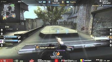 Fnatic JW Jumping VS NiP on Fragbite Master Season 5