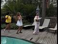 LIEMA PANTSI AND HER GUESTS DANCE MOVE AND HAVING A GOOD TIME DURING HER HOME COMING