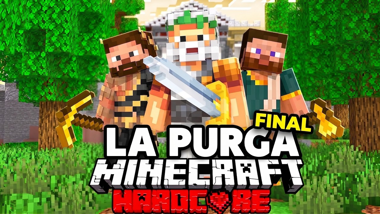 100 jugadores simulan una Purga Mítica en Minecraft... ¡FINAL!