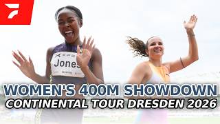 Rayniah Jones Breaks Her Own 100mH Meet Record! | Continental Tour Dresden 2026